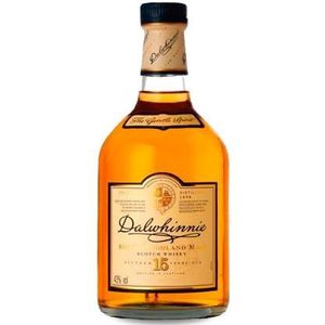 Dalwhinnie 15 Year Old Single Malt Scotch Whisky  70 cl.
