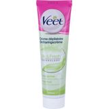Veet - Silk & Fresh Dry Skin Depilatory Cream - Depilační krém s vůní lilie pro suchou pokožku