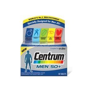 Centrum Men 50 Plus Multivitamin Tablets - (30 Tablets)