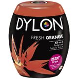 DYLON wasmachineverfdop voor kleding en meubelstoffen, fris oranje