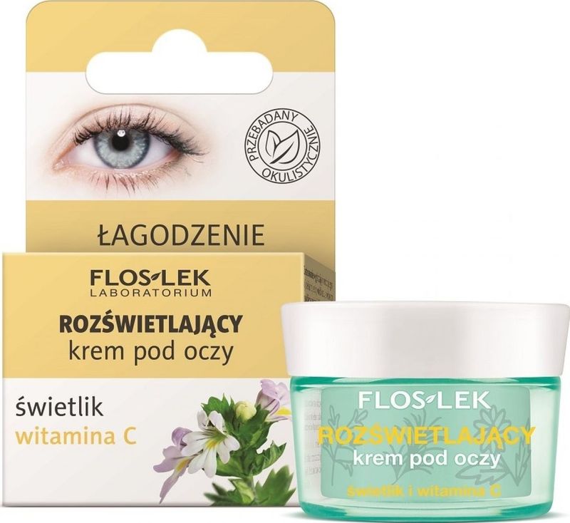 FLOSLEK Eye cream Eye care licht-Vitamin C glowing 15ml