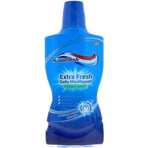 Aquafresh Mondwater - Fresh Mint - 500 ml