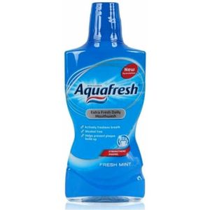 Aquafresh Mondwater - Fresh Mint - 500 ml