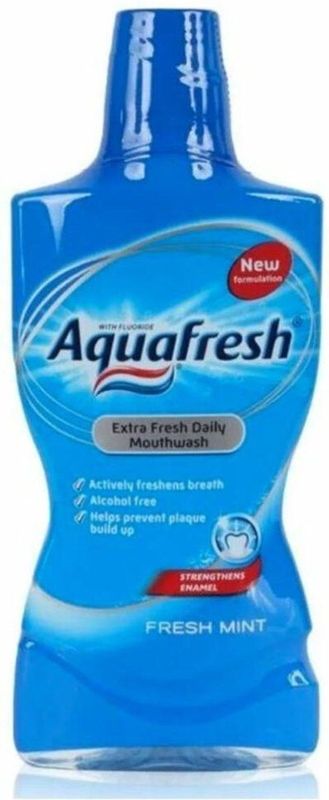 Aquafresh Mondwater - Fresh Mint - 500 ml