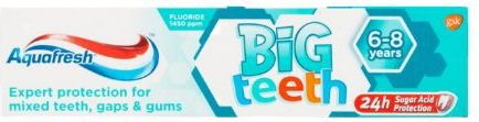 Aquafresh - Grote Tanden - Tandpasta - Munt - 50 ml