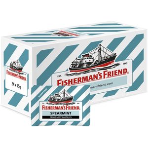 Fisherman's Friend - Spearmint Suikervrij - 24x25gr
