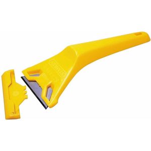 Stanley - 0-28-590 - Glasschraper - Geel - Kunststof - Vervangbaar Blad