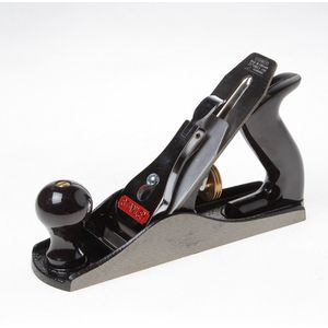 Stanley - Blokschaaf Bailey N°3 - 245mm - Gietijzeren Zool - Verchroomde Beitel