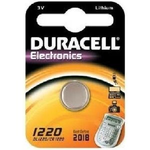 Duracell CR1220 D 1-BL (DL 1220) Lithium 3V niet-oplaadbare batterij