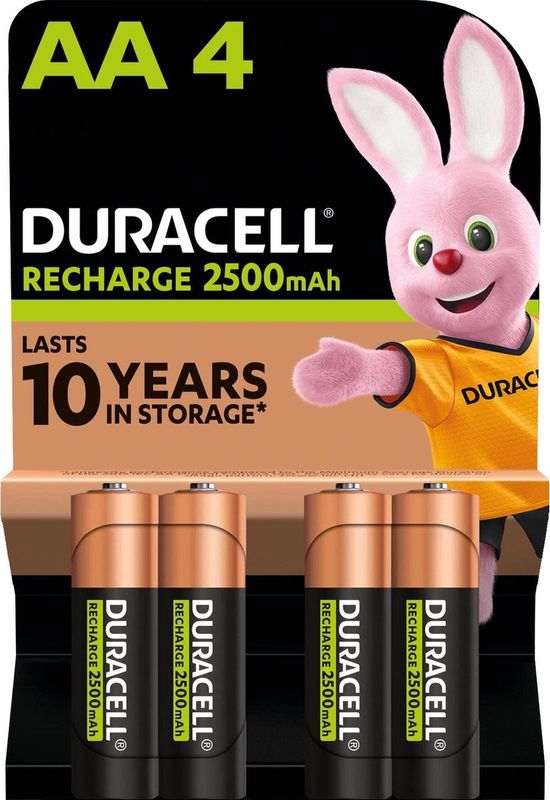 Duracell Akku AA StayCharged 2400 mAh B4