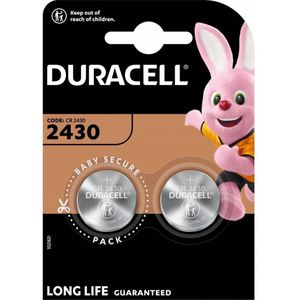 CR2430 Knoopcel batterijen 2 stuks Duracell