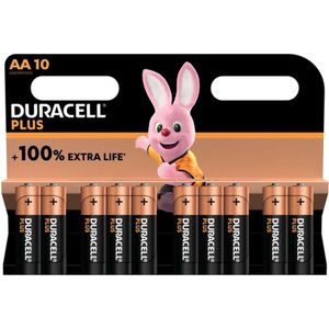 Procter & Gamble DURACELL Batterie DURACELL Plus 163553 Mignon AA 10 S