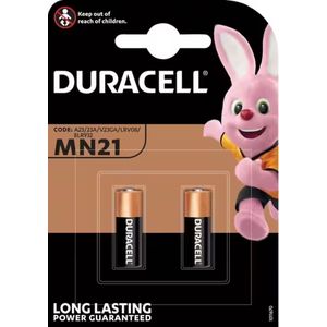 Duracell Alkaline Batterij MN21 23A 200 stuks (100 blisters van 2)