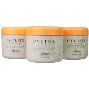 Cyclax - Abrikoos Facial Scrub - 300ml - Pack van 3