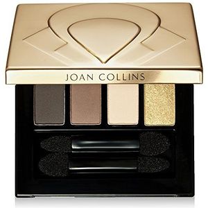 Joan Collins Timeless Beauty Oogschaduw Quad, MOODY browns en goud 5 g