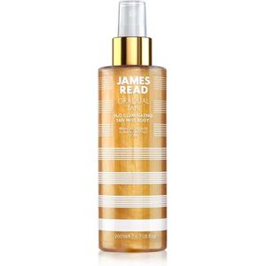 James Read Gradual Tan H2O Illuminating Zelfbruinende Mist  voor het Lichaam 200 ml