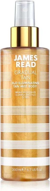 James Read - H2O Illuminating Tan Mist - Zelfbruiner - 200ml - Gouddeeltjes