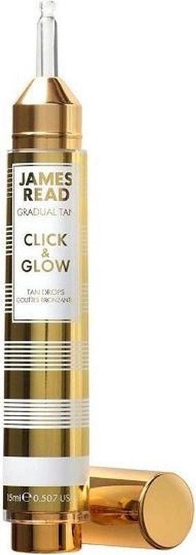 James Read - Gradual Tan Click & Glow Face - Zelfbruinende Druppels - 15 ml