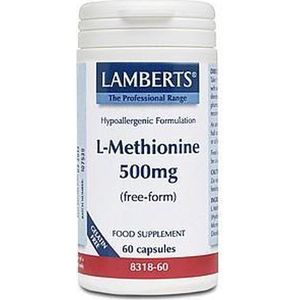 Aminozuur - L-Methionine - 500 mg - Capsules - Voedingssupplement