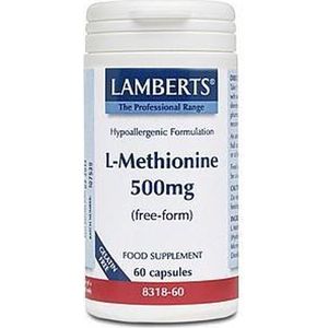 Lamberts L-methionine 500 mg 60 vegetarische capsules