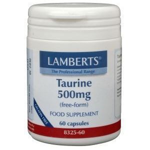 Lamberts Taurine 500 mg 60 vegetarische capsules