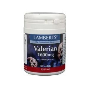 Lamberts - Valeriaan - Kruidenpreparaat - 1600 mg - 30 Tabletten