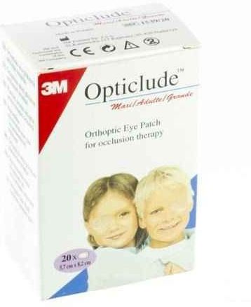 3M - Opticlude Oogkompres - 82mm x 57mm - 20 Stuks