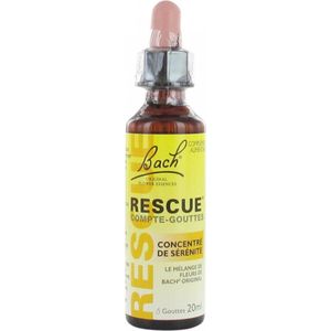Rescue - Bach Druppelaar - 20 ml - Bloesemtherapie