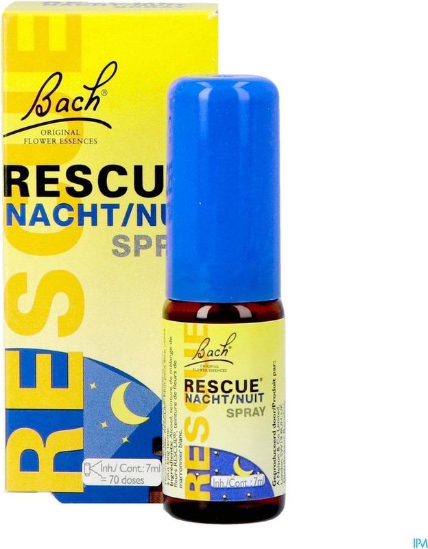 Bach Rescue Spray Remedy Nacht - 7 ml