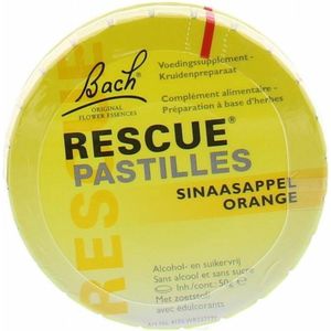 Bach Rescue pastilles sinaasappel | 50 gr