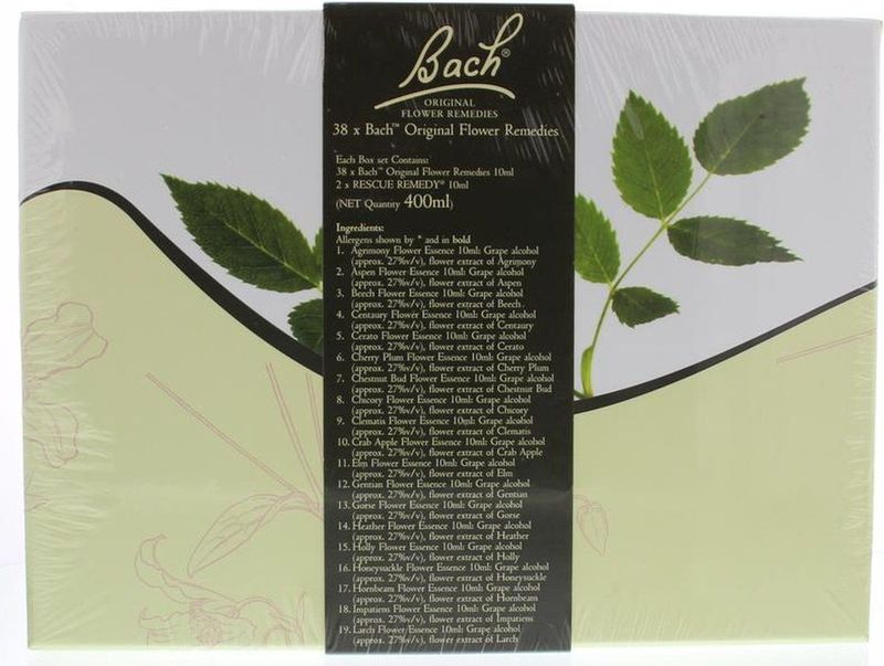 Bloesemtherapie - Bach Bloesem Tincturen Set - 10 ml - Inclusief 38 Essences