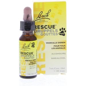 Bach Rescue Remedy Pets Druppels - Dieren Antistressmiddel - 10 ml