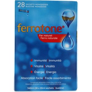 Ferrotone Natuurlijk Ijzer 28 Zakjes