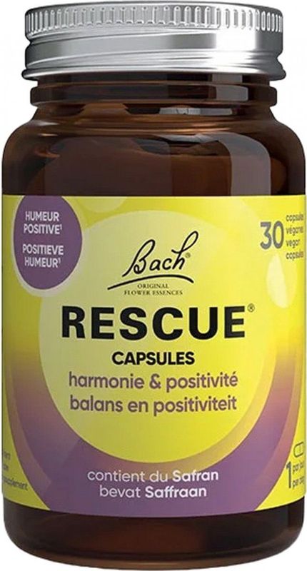 Bach Rescue Balans & Positiviteit 30 Capsules