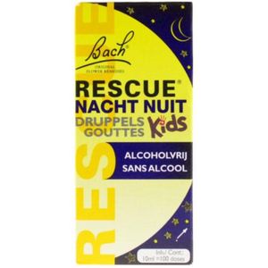 Rescue - Kids Nacht Druppels - Alcoholvrij - 10ml