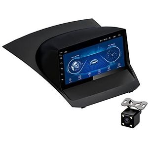 Android 12 Ultradunne Mainframe Auto Stereo Voor Ford Fiesta 2009-2017 GPS Navigatie 9 Inch Touchscreen MP5 Multimedia Speler Radio Satellietontvanger Ondersteuning WIFI FM RDS SWC USB Bluetooth