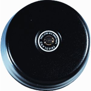 Honeywell Deurbel 8V 85dB - Zwart - Diameter 73mm - Metaal