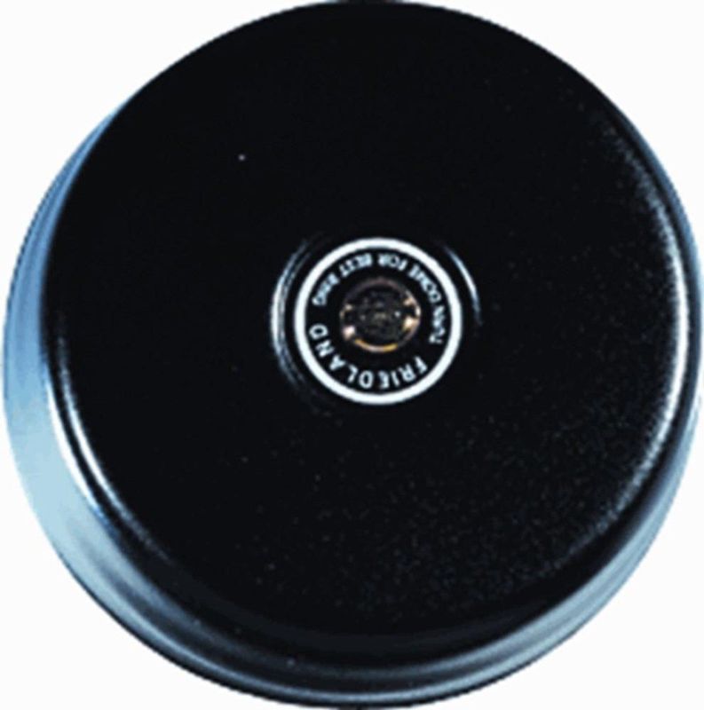 Honeywell Deurbel 8V 85dB - Zwart - Diameter 73mm - Metaal