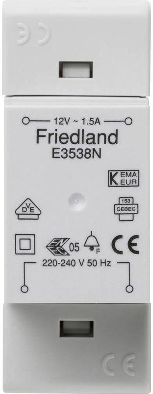 Honeywell - E3538N - Deurbeltransformator - 12V - 1.5A