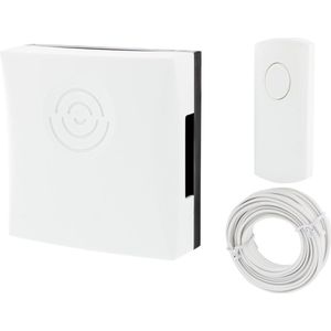 Doorman - DC860 - Gong - Wit - Inclusief Beldrukker - 5 m Kabel