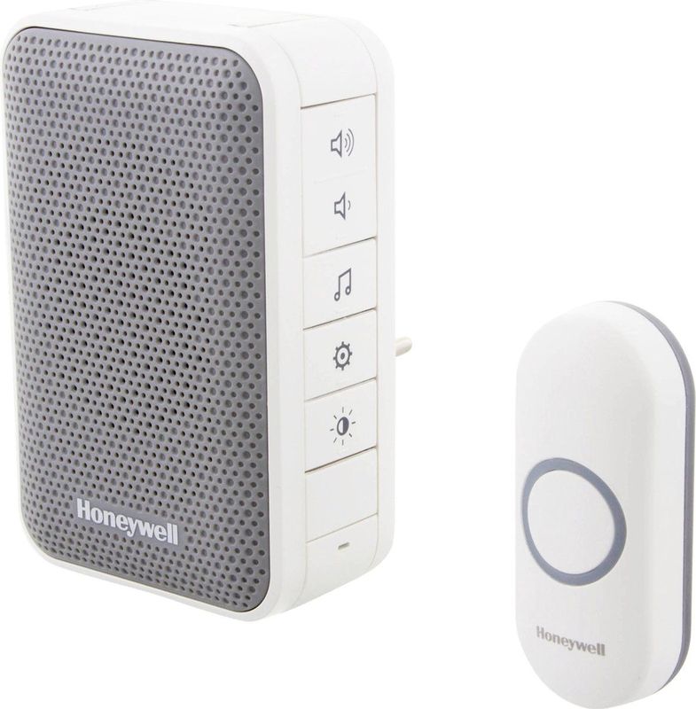 Honeywell Home DC313NP2 - Draadloze Deurbel - Wit - Slaapmodus