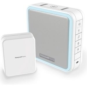 Honeywell Home - Draadloze Deurbel Converter Set - Wit - Inclusief Ontvanger en Gong