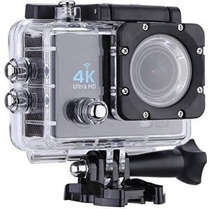 Actie camera LLD Q3H 2,0 inch scherm WiFi Sport Action Camera Camcorder met waterdichte behuizing Case, Allwinner V3, 170 graden Wide Angle (zwart) WiFi sportvakantie camera draagbare camera