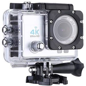 Actie camera LLD Q3H 2,0 inch scherm WiFi Sport Action Camera Camcorder met waterdichte behuizing Case, Allwinner V3, 170 graden Wide Angle (zwart) WiFi sportvakantie camera draagbare camera