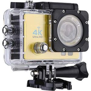 Actie camera LLD Q3H 2,0 inch scherm WiFi Sport Action Camera Camcorder met waterdichte behuizing Case, Allwinner V3, 170 graden Wide Angle (zwart) WiFi sportvakantie camera draagbare camera
