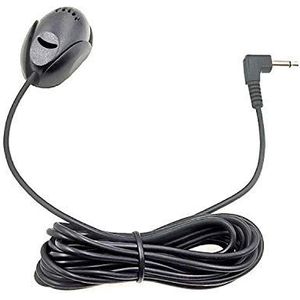 Microfoon LLD ZJ010MR MONO 2.5mm Hoekkop Plug Auto Navigatie GPS-luidspreker Externe Pasta Bluetooth Microfoon, Lengte: 3M Draadloze Bluetooth-luidspreker met dubbele microfoons