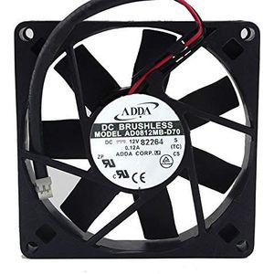 AD0812MB-D70 DC12V 0.12A 8015 8CM chassis power supply silent fan