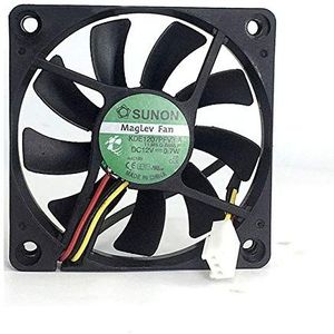 KDE1207PFV3-A 3PIN quiet fan,7010 7CM magnetic levitation cooling fan