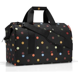 reisenthel Allrounder L in Dots – veelzijdige dokterstas voor reizen, voor het werk of vrije tijd – met functioneel stijlvol design, Dots, 30 Liter (48X39.5X29 cm), Reizen