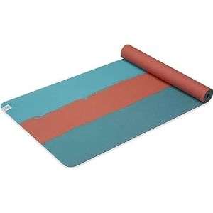 4 mm milieuvriendelijke, stofachtige rubberen dikke antislip gymmat, geschikt for alle soorten yoga-oefeningen (Color : Bermuda)